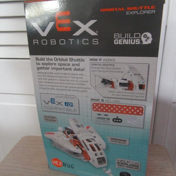 HexBug VEX Robotics Orbital Shuttle Discovery STEM Building Model - Picture 5 of 7